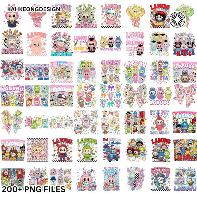 200+ Labubu Designs Png Bundle, Movie Cartoon Png Bundle, Labubu Character Bundle, Labubu Character Design, Labubu Bundle Png, Png file
