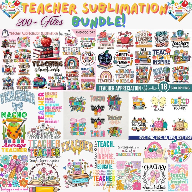 Teacher Sublimation Bundle, Teacher Shirt Png Bundle,Boho Teacher Svg Png Bundle, Teacher Png Bundle,Teacher Appreciation Bundle,Teacher Png