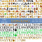 1202 Files Lion King SVG Bundle, Simba Svg Files for Cricut, Lion King Png, Hakuna Matata Svg for Shirts, Layered Svg Files Instant Download