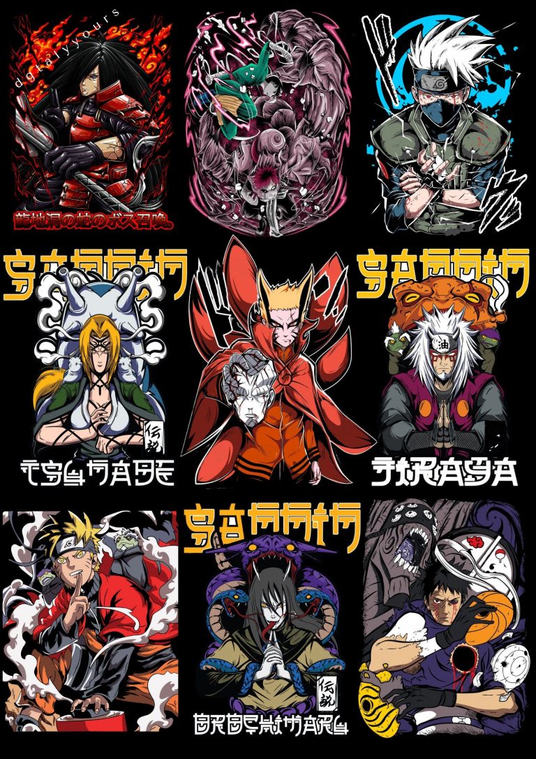 2500+ New Premium Anime T-shirt design for clothing business and personal use (and 1800+ Design Freebies) Highly Recommended!