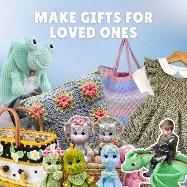 Ultimate 1500+ Premium Crochet Pattern Bundle + Mastery Course & Bonus Gifts | Instant Digital Download via Google Drive