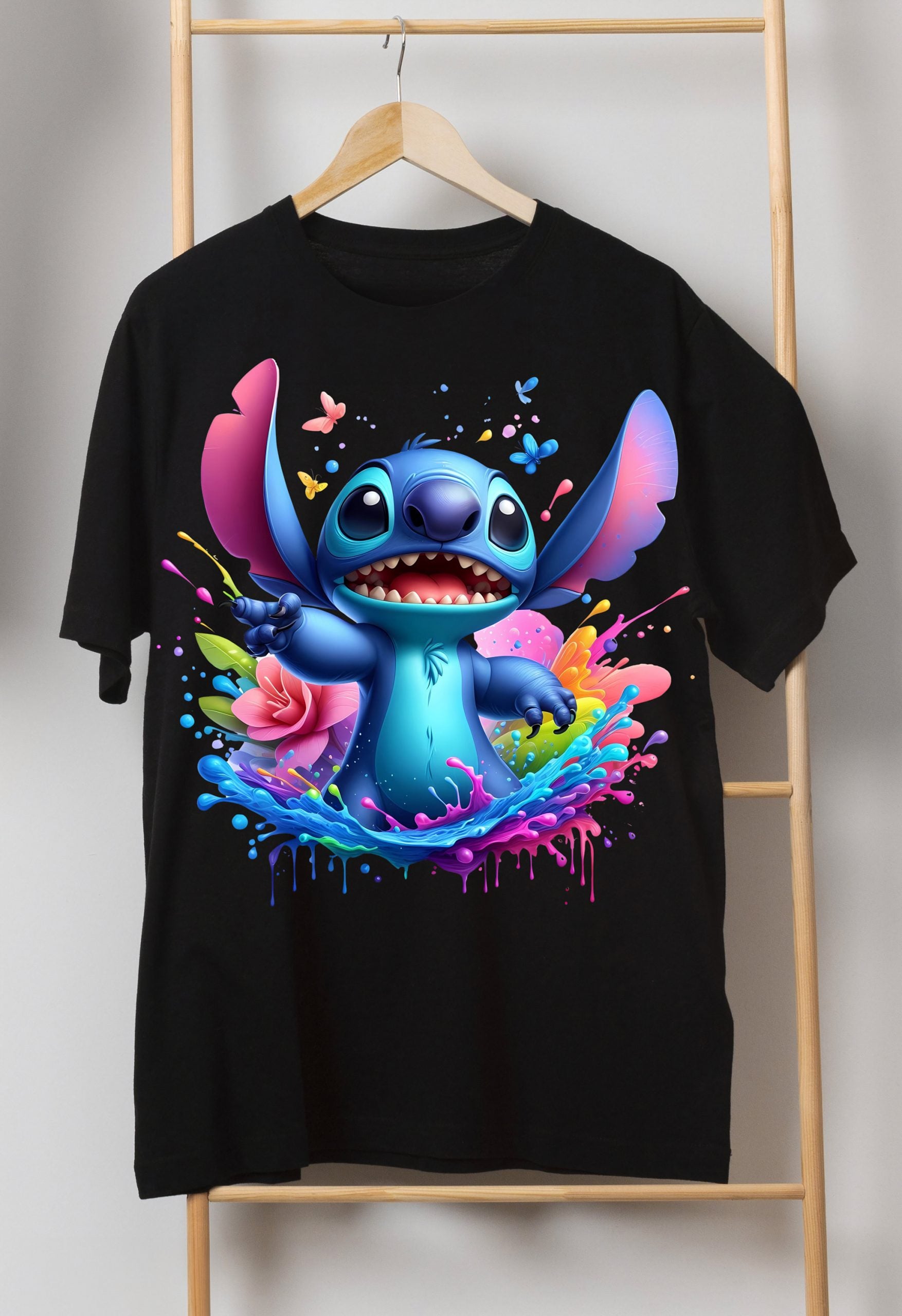 9 PNG Stitch Splash and Watercolor Digital design PNG file for sublimation – High Resolution -Instant Digital PNG Download