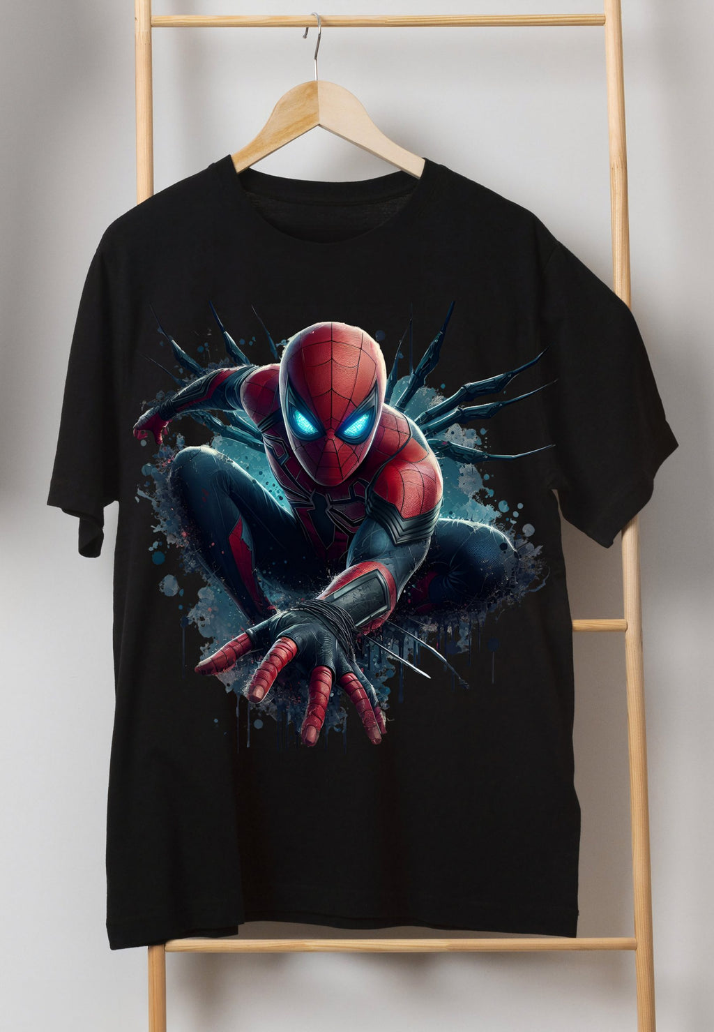 8 PNG Spiderman Splash and Watercolor Digital design PNG file for sublimation – High Resolution -Instant Digital PNG Download