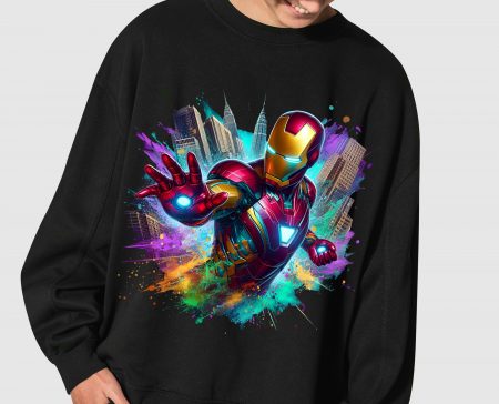 8 PNG Iron Man Splash and Watercolor Digital design PNG file for sublimation – High Resolution -Instant Digital PNG Download