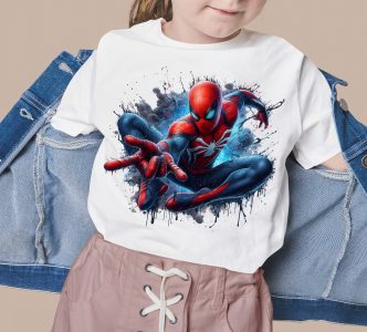 10 PNG Spiderman Splash and Watercolor Digital design PNG file for sublimation – High Resolution -Instant Digital PNG Download