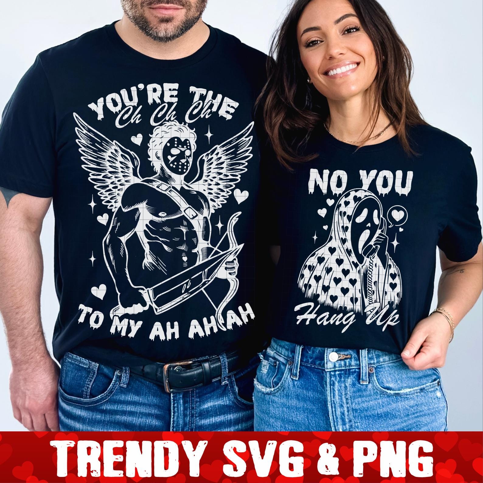 Funny Horror Valentines SVG Bundle, Adult Humor Valentines Day svg, Snarky Nightmare Love svg, Scary Vday svg, Trendy Valentine Shirt svg