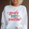 Merry Swiftmas Png, Santa is a Swiftie Png, Friendship Bracelet Png Christmas, Retro Santa Png, Vintage Santa, Merry Christmas Png Pink Xmas