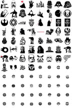 Star Wars Svg, 2500+ Starwars Svg Bundle, Star Wars Png, Svg Files For Cricut, Darth Vader Svg, Mandalorian Svg, Svg For Cricut, Layered