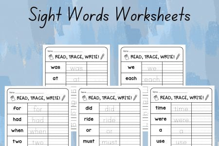 Preschool Pre-K + Kindergarten Learning Bundle | +400 Pages | Printable Activity Worksheets | Coloring | Dot To Dot | Tracing | Alphabet