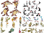 2400+ Cartoon Characters Mega Bundle Svg, Cricut Printable Clipart Silhouette