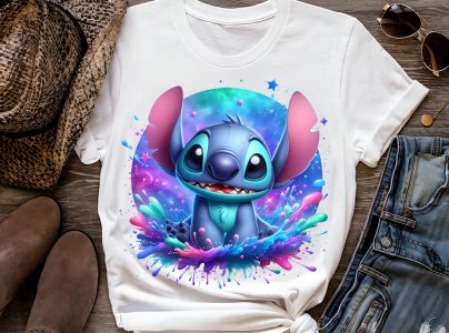 8 PNG Stitch Splash and Watercolor Digital design PNG file for sublimation – High Resolution -Instant Digital PNG Download