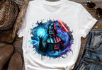 8 PNG Star Wars Darth Vader Splash and Watercolor Digital design PNG file for sublimation – High Resolution -Instant Digital PNG Download