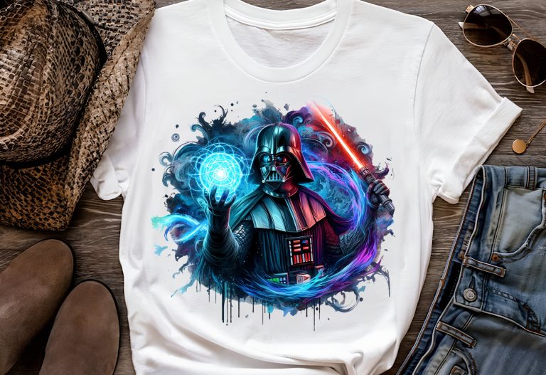 8 PNG Star Wars Darth Vader Splash and Watercolor Digital design PNG file for sublimation – High Resolution -Instant Digital PNG Download