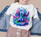 8 PNG Stitch Splash and Watercolor Digital design PNG file for sublimation – High Resolution -Instant Digital PNG Download