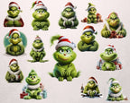 Grinch PNG Clipart, Christmas Grinch Clipart PNG, Scrapbooking, Grinch png, Grinch png, Grinch family clipart