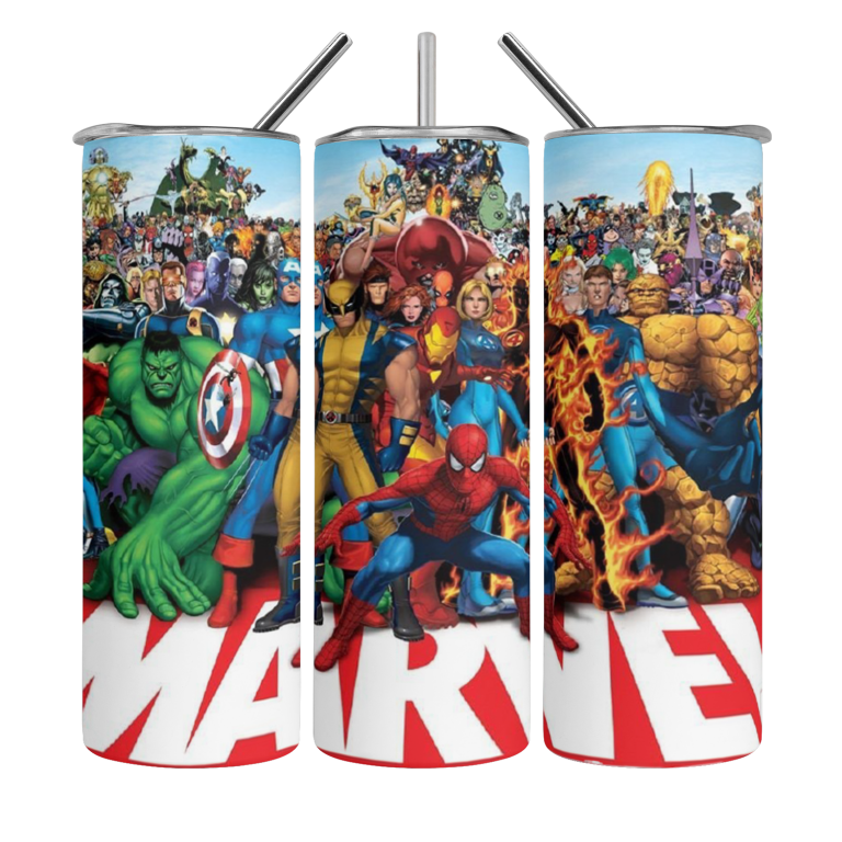240+ Superheroes Tumbler Wrap Bundle, 20oz Skinny Tumbler Wrap, 20 oz Tumbler Png Sublimation Design, Digital Instant Download Designs Template