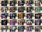 90+ The Nightmare Before Christmas Tumbler Wrap Bundle 2D-3D, Instant Download 20Oz Tumbler PNG Wraps Design, Digital 20Oz Skinny Tumbler