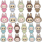 Labubu Designs Svg Png Bundle, Svg, Labubu Png Svg, Vector Digital File for Cricut, Laser Cut Labubu, Instant Download, Labubu Character Png