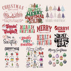 Merry Swiftmas Png, Santa is a Swiftie Png, Friendship Bracelet Png Christmas, Retro Santa Png, Vintage Santa, Merry Christmas Png Pink Xmas