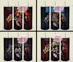 32 Team American Football Tumbler PNG Sublimation Designs, Football Mascot 20oz Skinny Tumbler Wrap PNG, Football Png Digital Download, NFL Tumbler