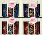 32 Team American Football Tumbler PNG Sublimation Designs, Football Mascot 20oz Skinny Tumbler Wrap PNG, Football Png Digital Download, NFL Tumbler