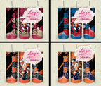 32 Team American Football Tumbler PNG Sublimation Designs, Football Mascot 20oz Skinny Tumbler Wrap PNG, Football Png Digital Download, NFL Tumbler