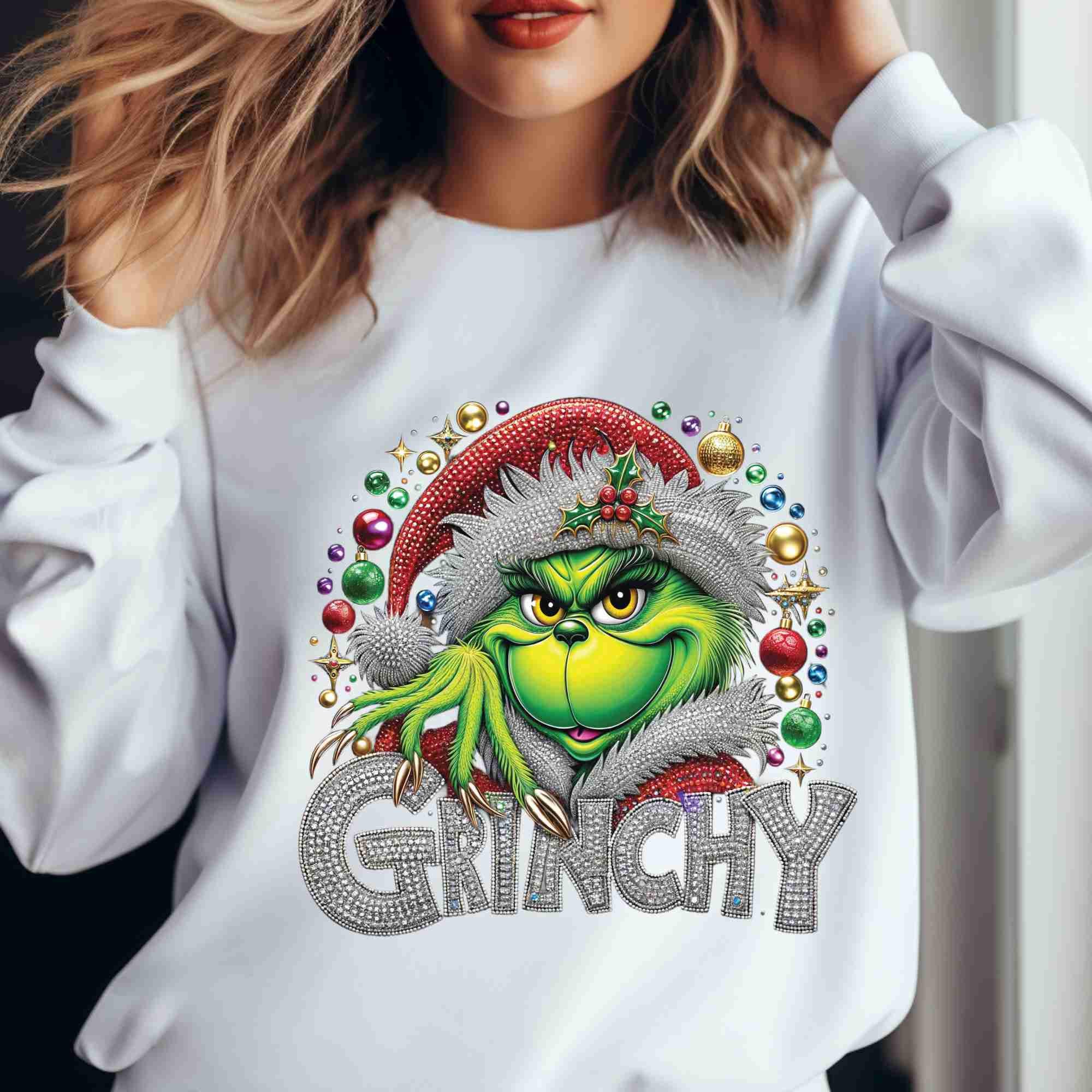 Rhinestone Grinch Christmas Png Bundle, Girl Grinc Rhinestone Png, Rhinestone Christmas Png, Merry Christmas Grinch Png, Rhinestone Movie