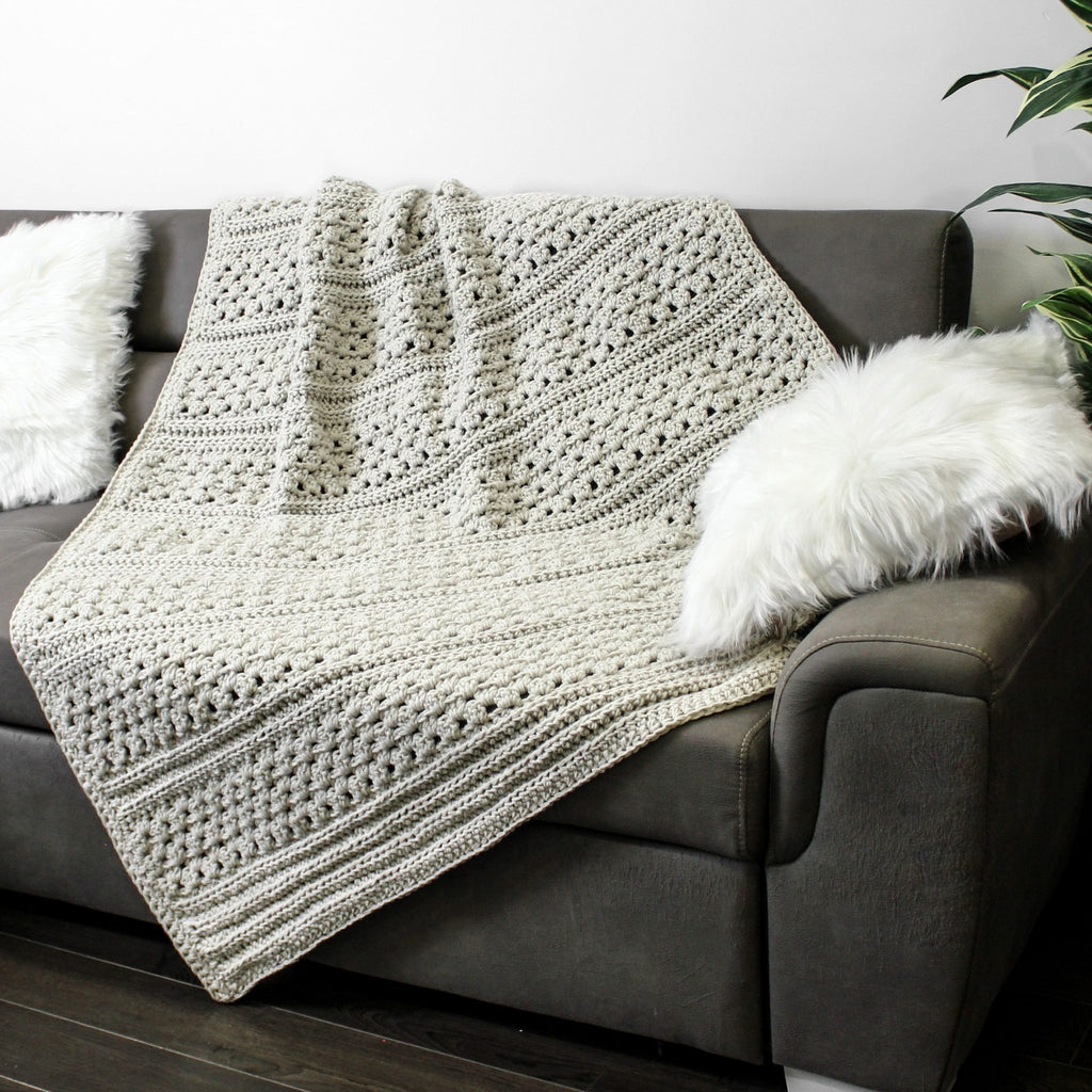 Easy Crochet Afghan pattern-VIENNA Crochet Blanket pattern-Crochet patterns-Crochet Throw pattern PDF-Crochet Blankets-Crochet Afghan-3Sizes