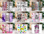 200+ Nurse Life Tumbler Wrap, 20oz Nurse Bundle, Nurse Medical Sublimation Designs, Nurse Fashion Tumbler, Nurse PNG Nurse girl vibrant cute