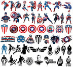 6000+ Mega Bundle Marvel Files, Avangers, IronMan, Thor, Deadpool, Captain America, Spider Man, Superhero PNG SVG Files Cricut Silhouette