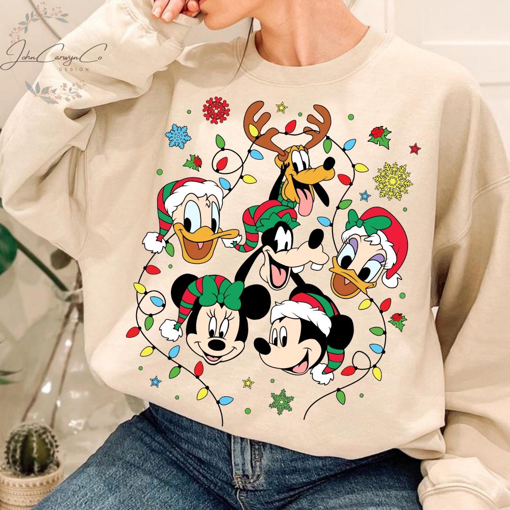 100+ Disney Christmas Design 300 Dpi, Mouse and Friends Png Bundle, Disneyland Christmas Png Download files, Disneyworld T-shirt Design