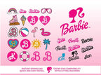 Barbie Svg bundle, Pink Logo, BarBie Svg bundle, girls Svg, Svg files for Cricut, Girl Svg, Sticker Clipart, Svg Files, Png Files Clipart