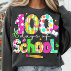 100 day of school bundle png, 100 day of school png, brushstroke 100 days of school png, Teacher 100 days, 100 days of school teacher png