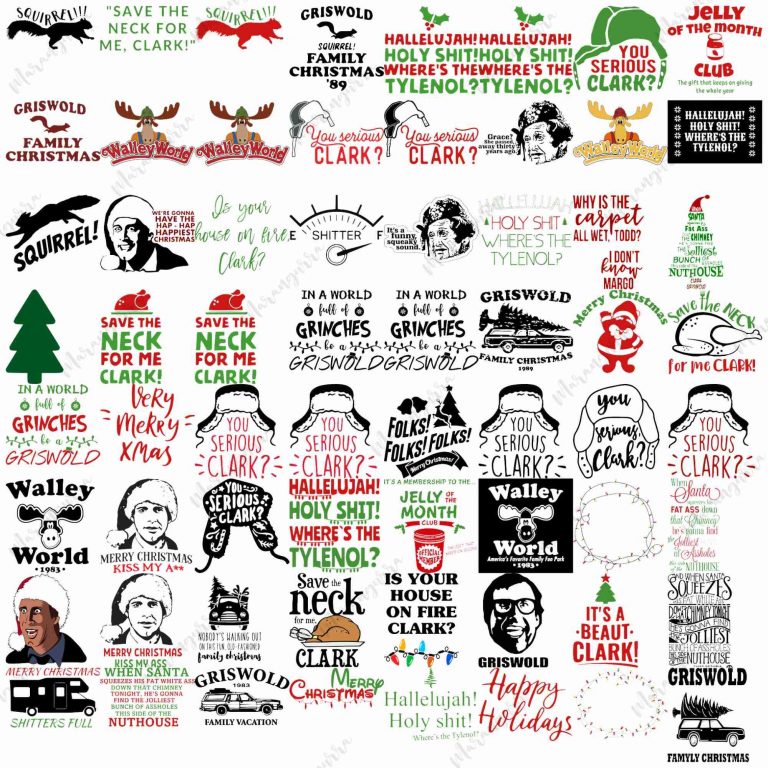 990+ PNG SVG EPS DXf Mega Christmas Bundle Griswold, Griswold Bundle Png Svg, Griswold Tree Farm Svg, Christmas Quote Svg, Christmas Story