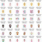 Labubu 1000+ PNG SVG Mega Bundle – Cute Character Clipart, Digital Download, Sublimation Files, Stickers, Tumbler Wraps, Kawaii Art