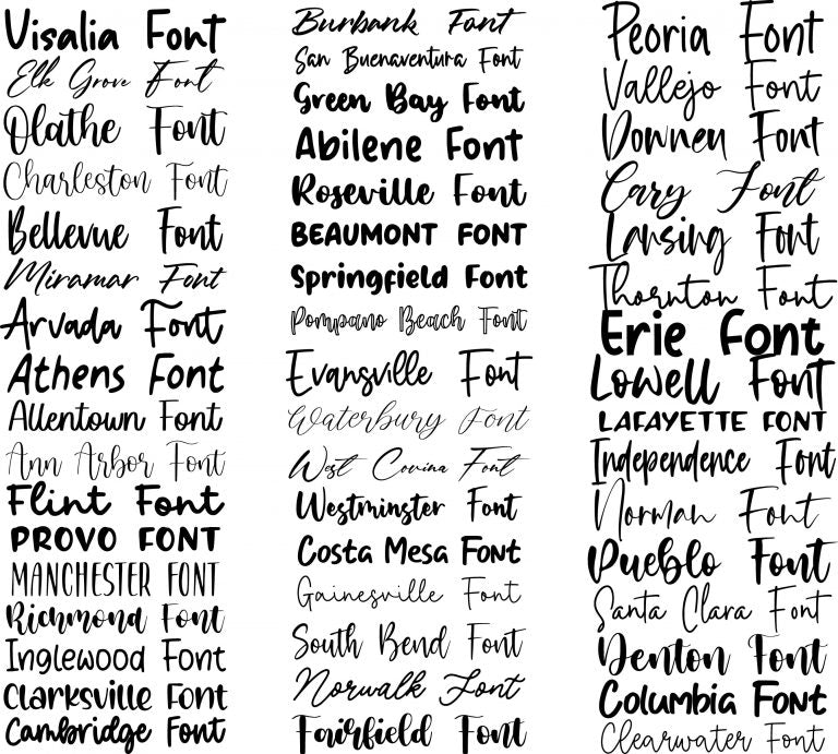 5.000 FONTS – INSTANT DOWNLOAD, Cursive fonts Svg, Wedding Fonts Bundle Svg, Handwritten Fonts Svg, Font Svg, Letters Svg, Fonts for Canva