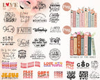 60 Christian SVG PNG bundle Religious svg bundle Motivational Quotes Svg Bundle | Bible Verse svg | Coffee Mug svg | Jesus Svg | God Svg Png