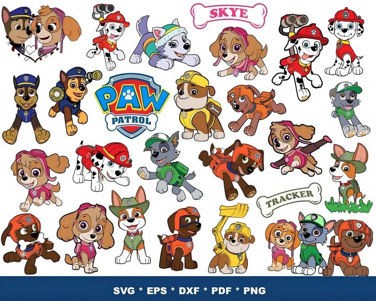 1000+ PAW Patrol Designs Bundle Layered Items, UNIQUE DESIGN, Layered Vector, Layered Svg files, Svg for Cricut, Instant Download