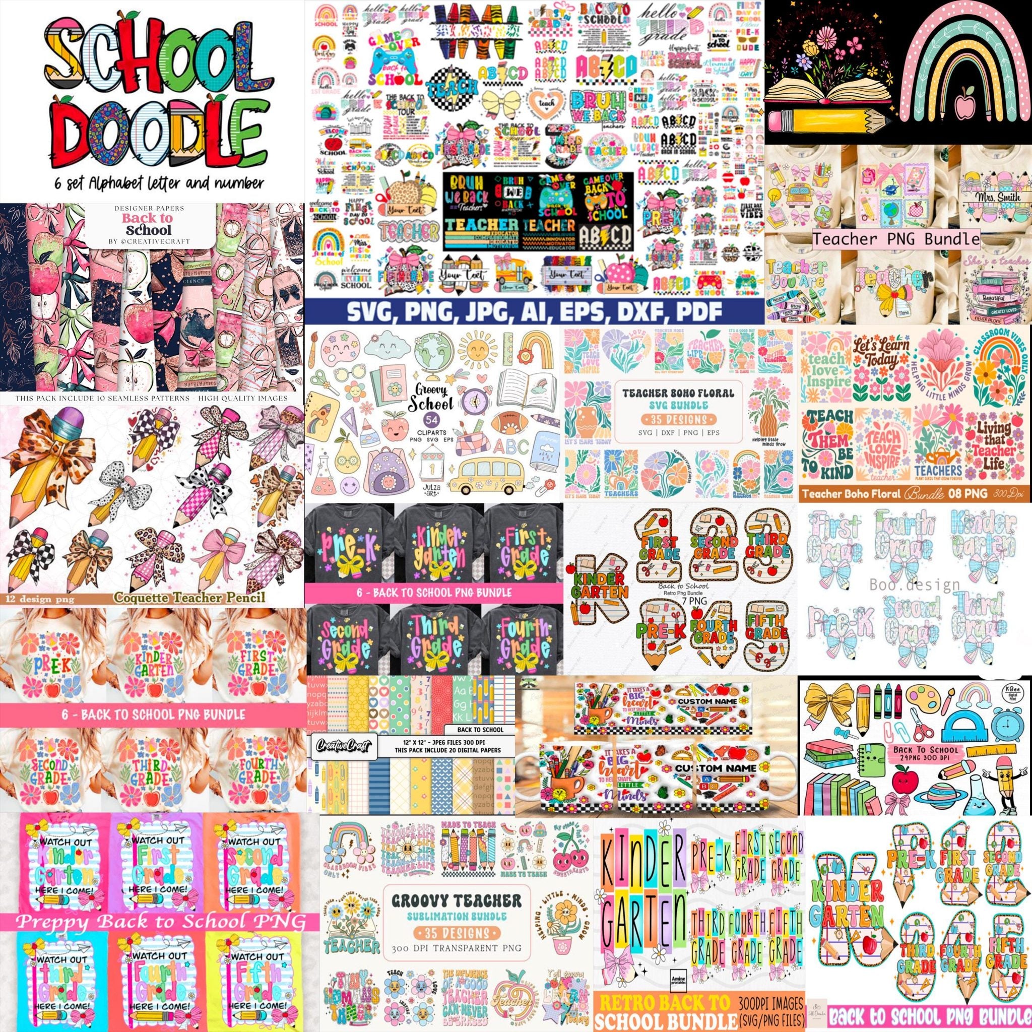 Teacher Sublimation Bundle, Teacher Shirt Png Bundle,Boho Teacher Svg Png Bundle, Teacher Png Bundle,Teacher Appreciation Bundle,Teacher Png