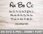 210 SVG, PNG, Best Seller Bundle, 2023, 2024, 2025, 2026, Mouse Font ttf file, Mickey, Minnie, silhouette, cricut, vinyl cut files, digital