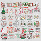 130+ PNG SVG Tree Cake Christmas Bundle, Christmas Tree Cake Sublimation Bundle, Tis The Season Png, Winter Holiday Snack Png, Coquette Png
