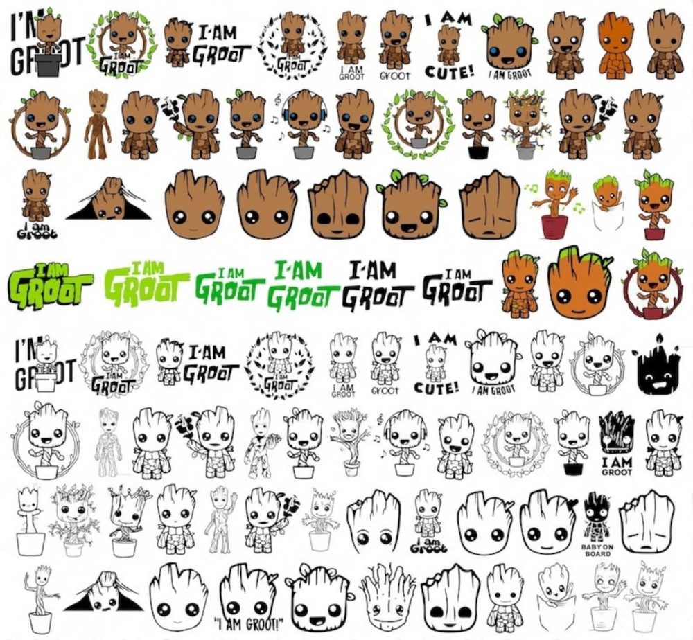 3500+ Mega MARVEL Bundle LAYERED Files, Avangers, IronMan, Thor, Deadpool, Captain America, Spider Man, Superhero PNG SVG Files Cricut Silhouette