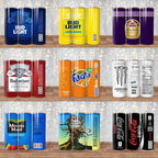 250+ Beer and Soda Tumbler Wraps Bundle, Alcoholic Drinks Beer Tumbler, Straight Png Tumbler Template Png Seamless Sublimation Skinny PNG