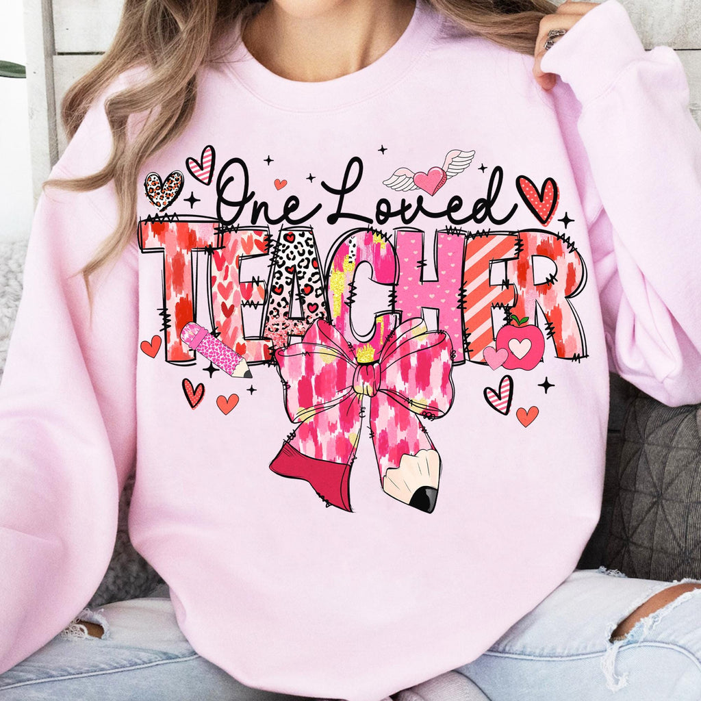 Teacher Valentine PNG Bundle, Teacher Coquette Png, Valentine Day Png, Retro Valentine, Valentine Teacher Heart Pencil Png, Gift for Teacher