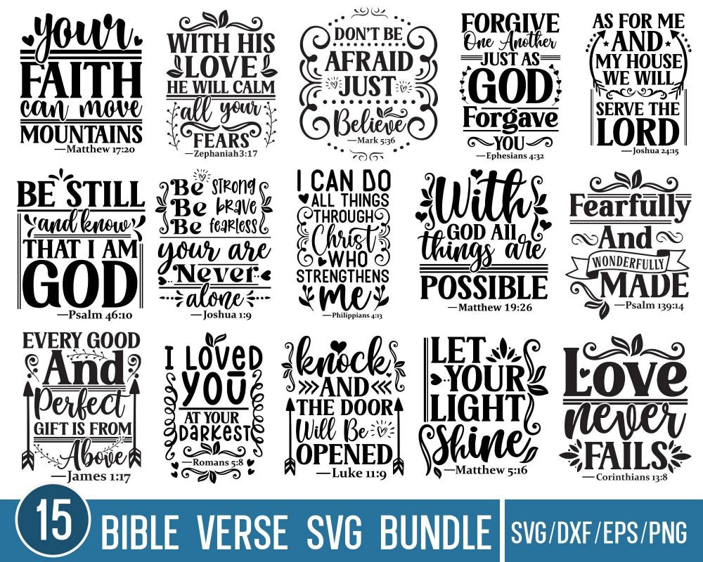 Christian Svg Mega Bundle, Scripture Bundle, Bible Verse Svg, Religious Svg Bundle, Jesus Svg, God Svg, Faith svg Bundle, Christian Svg file