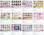 500+ Sublimation PNG Bundle | PNG | 27 Different Bundles | Print on Demand | Digital Delivery