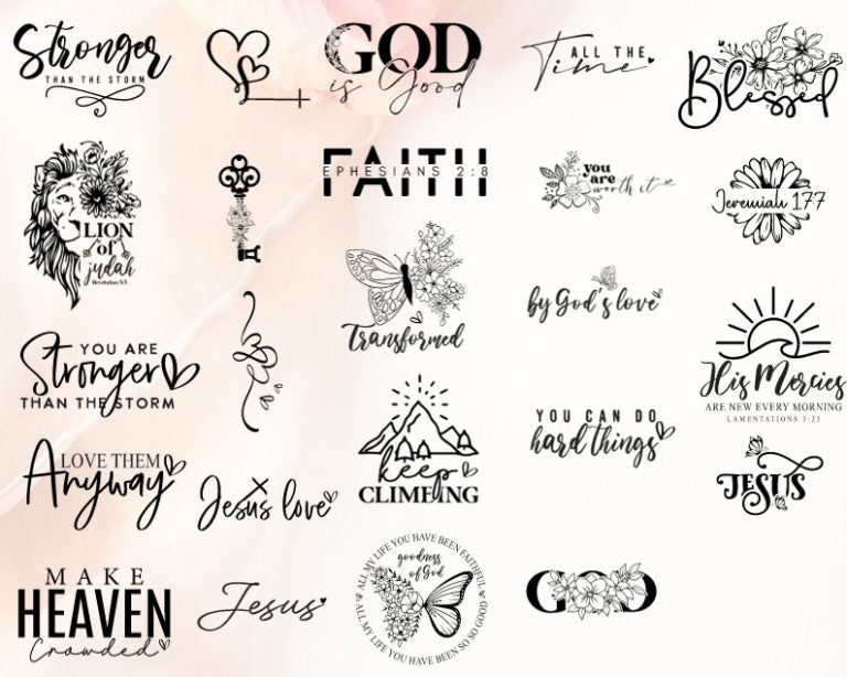 Christian SVG PNG bundle | Religious svg bundle l Sleeve Sweatshirt Svg Bundle | Bible Verse Shirt svg | Psalm vg | Jesus Svg | God Svg Png