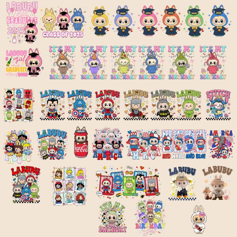 Labubu +120 Designs PNG Mega Bundle, Labubu Clipart, Labubu PNG,Cute Labubu Vector, Cartoon Character SVG, Cricut Cut Files,Digital Download