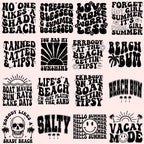 50 Retro Summer SVG Bundle, Summer Svg, Beach Svg, Summertime svg, Funny Beach Quotes, Summer Quotes Svg, Svg files for cricut, Svg Bundle