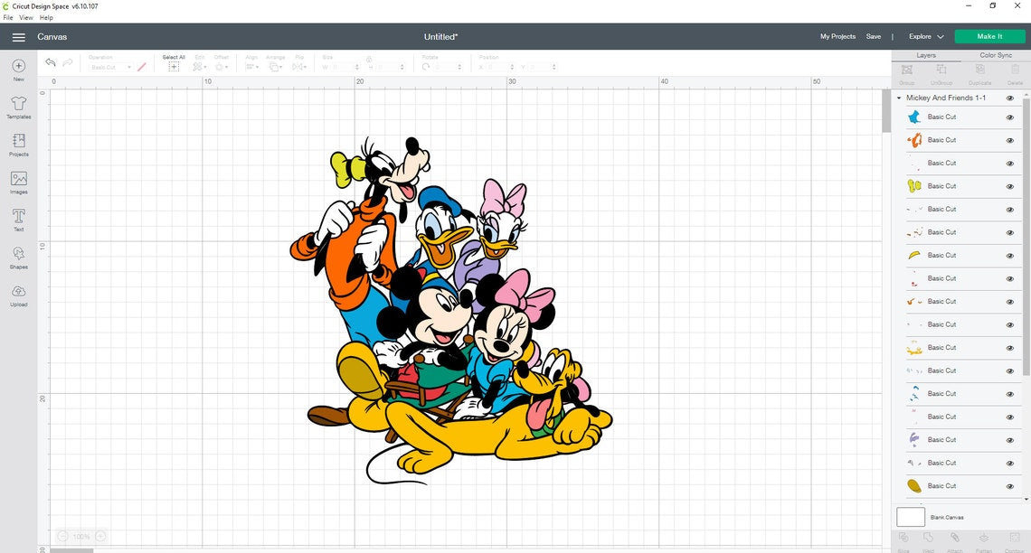 Mickey Vector SVG Bundle, clipart, eps, png, ai, pdf, Layered digital file, Mickey Svg, Disney Svg